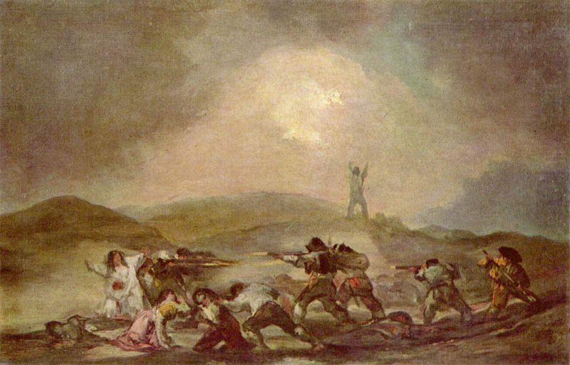 Episode aus dem spanischen Unabhangigkeitskrieg, Francisco de Goya